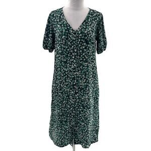 Amour Vert silk Juliette dress sz S